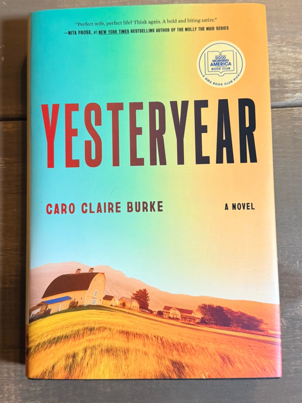 Yesteryear by Caro Claire Burke Hardcover Novel